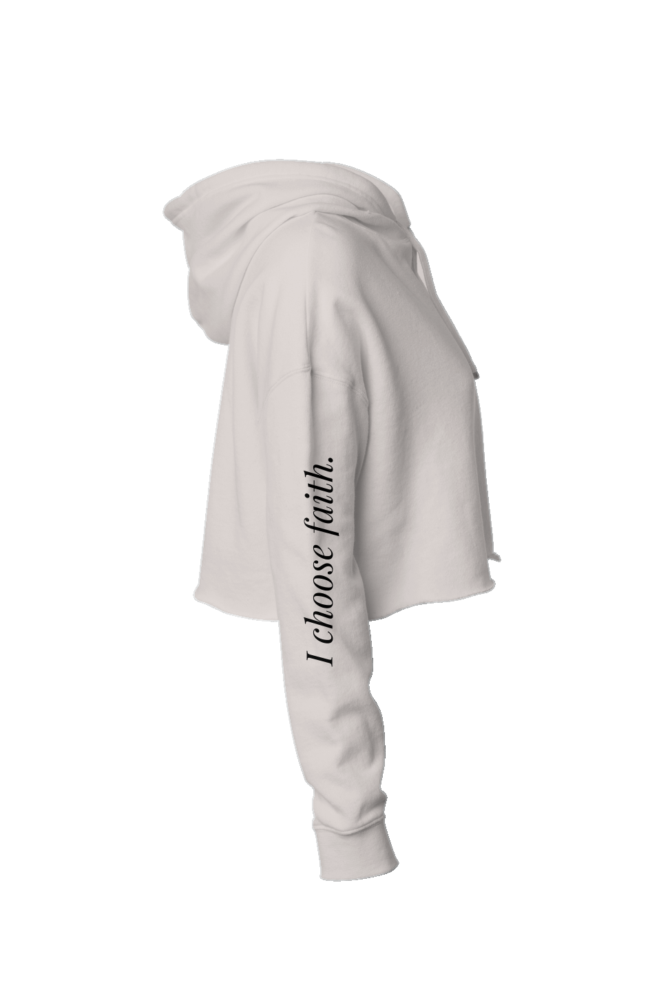 The God's Got Me Crop Hoodie