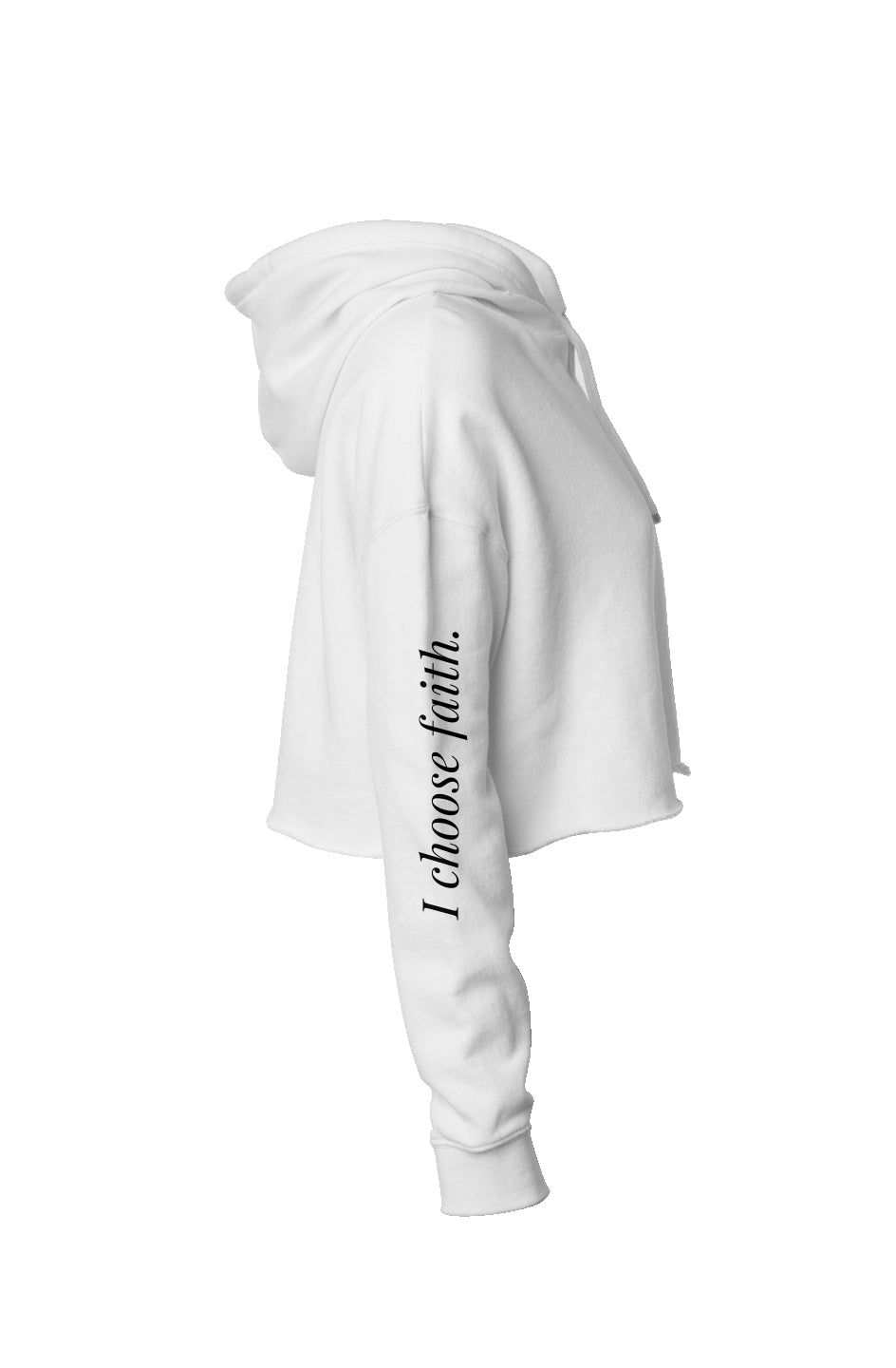 The God's Got Me Crop Hoodie