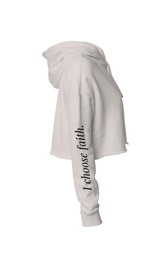 The God's Got Me Crop Hoodie