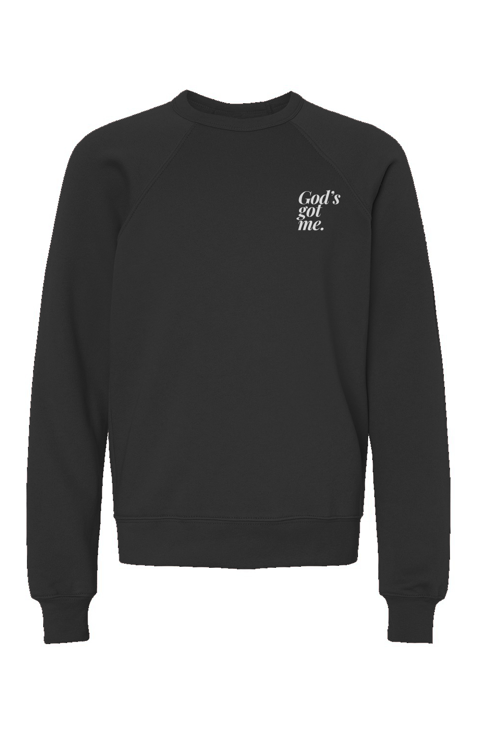 God's Got Me Youth Crewneck