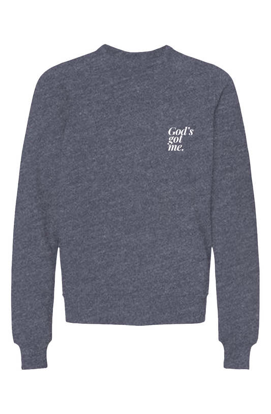 God's Got Me Youth Sweatshirt