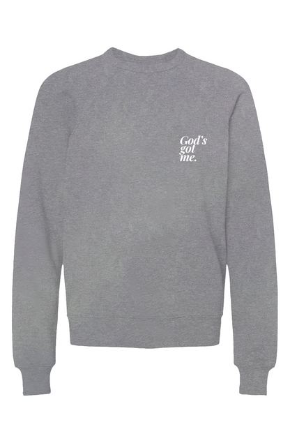 God's Got Me Youth Sweatshirt