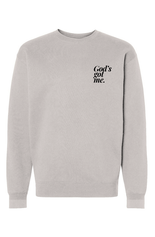 God's Got Me Crewneck Sweatshirt