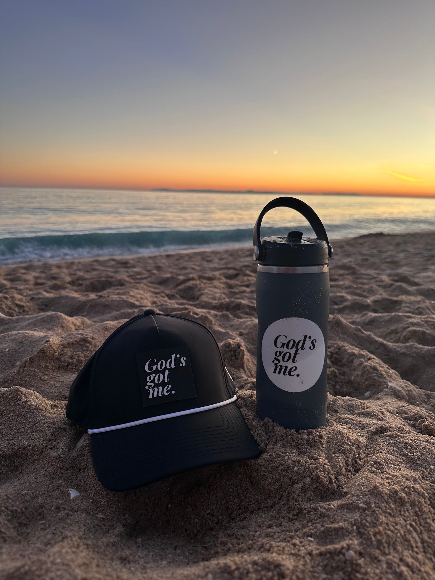 God’s Got Me™ Hat Black