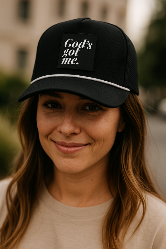 God’s Got Me™ Hat Black