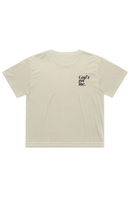 God's Got Me Crop Tee