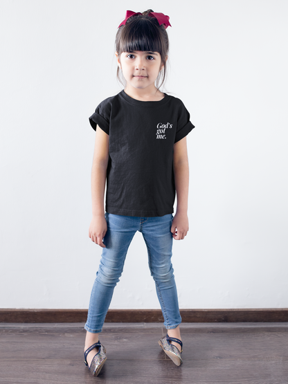The Protected One Toddler Tee Black