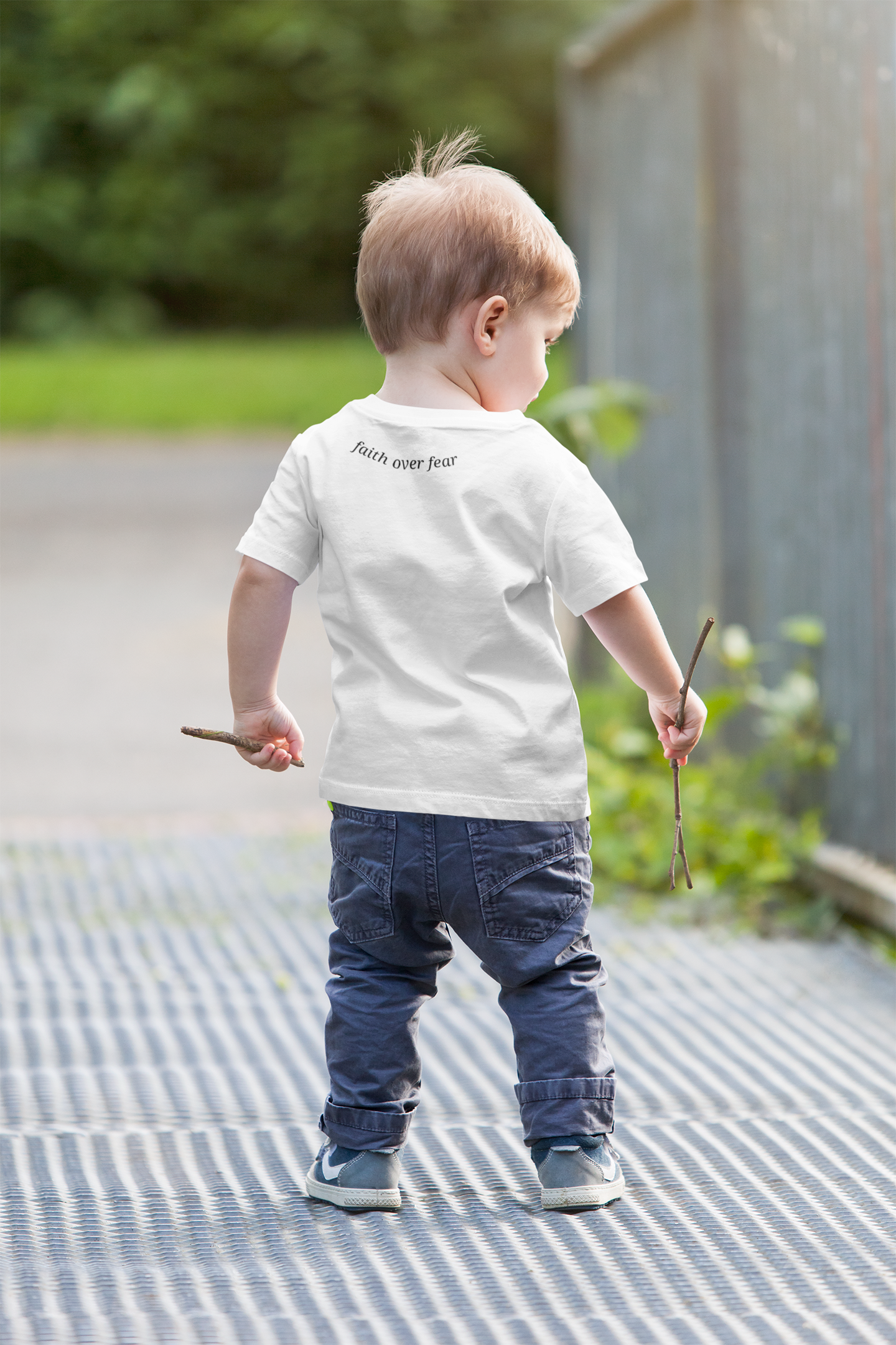 The Protected One Tee White